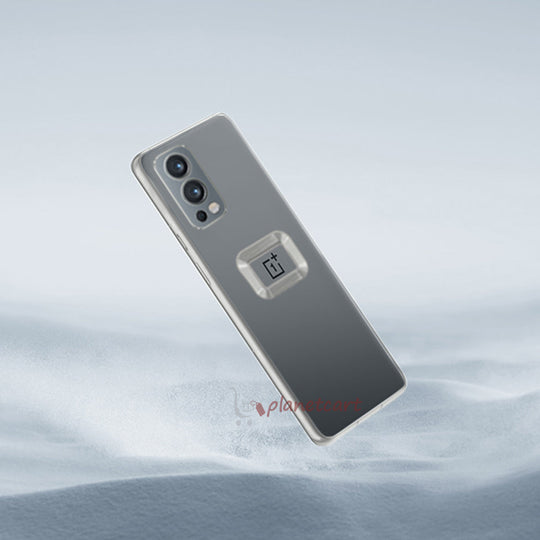 The Premium Electroplated Square Silicon Clear Camera Protection Back Case Cover For OnePlus Nord 2