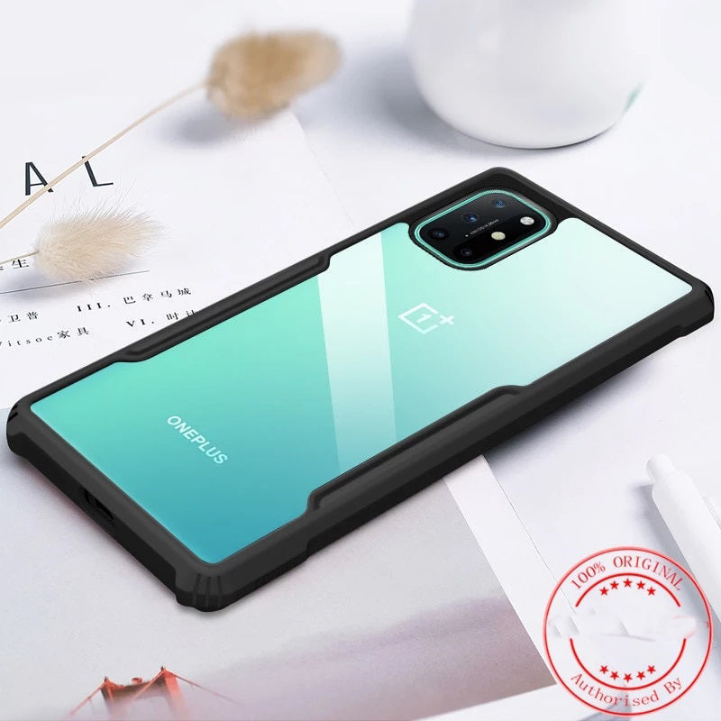 Anti-knock Heavy Duty Transparent Shockproof Bumper TPU PC Back Case  Cover for For OnePlus 8T