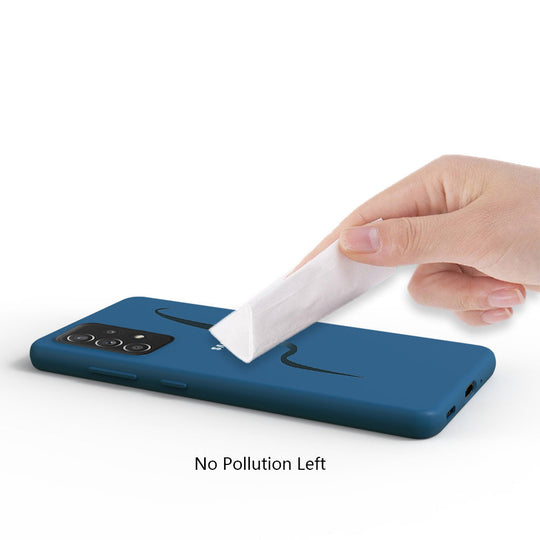 Premium Liquid Silicone Back Case Cover For Samsung Galaxy A52