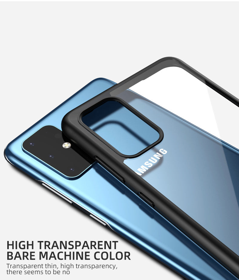 Premium Luxury Metal Camera Protection Shockproof Armor Case For Samsung A52