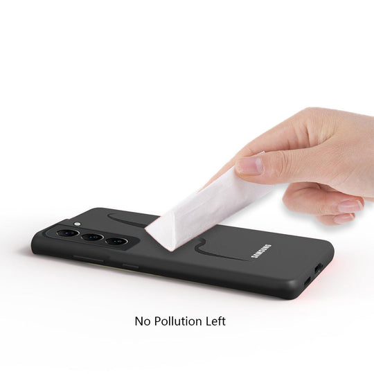 Premium Liquid Silicone Back Case Cover For Samsung Galaxy S21 Plus