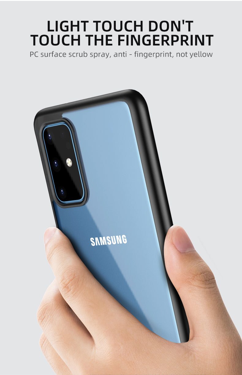 Premium Luxury Metal Camera Protection Shockproof Armor Case For Samsung A52