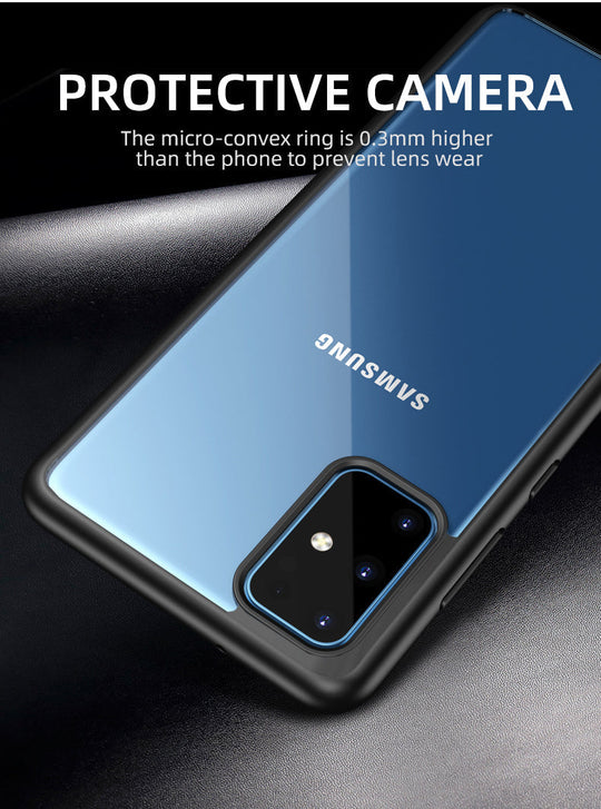 Premium Luxury Metal Camera Protection Shockproof Armor Case For Samsung A52