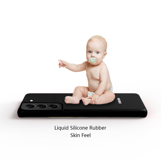 Premium Liquid Silicone Back Case Cover For Samsung Galaxy S21 Plus