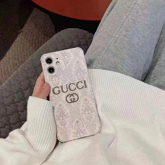 Premium Luxury Embroidery Back Case Cover For iPhone 11