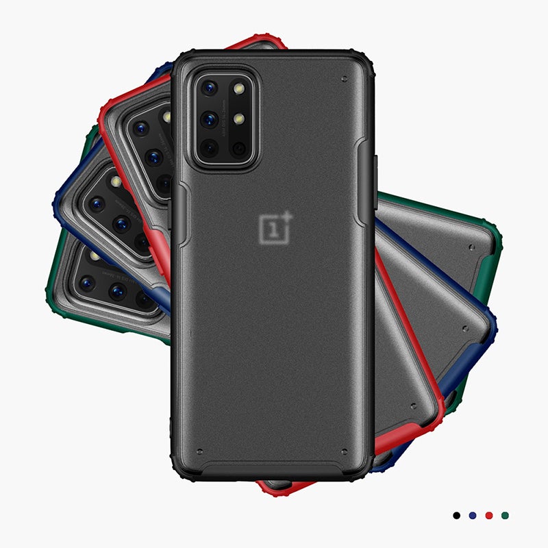 Henks Matte Transparent Case For Oneplus 9R - Main Image