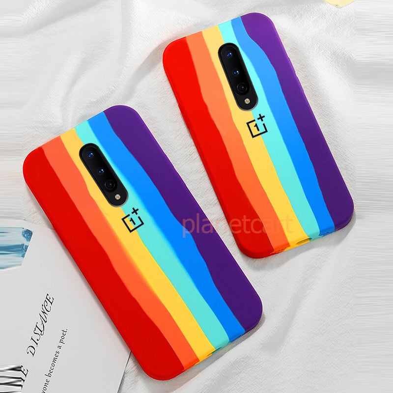For Oneplus Rainbow Cover Oneplus SmileCart ''Rainbow Color Strip