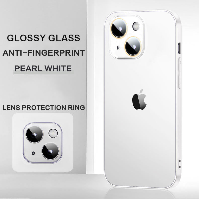 Glossy Ultra Thin Electroplated Camera Lens Protection For iPhone 15