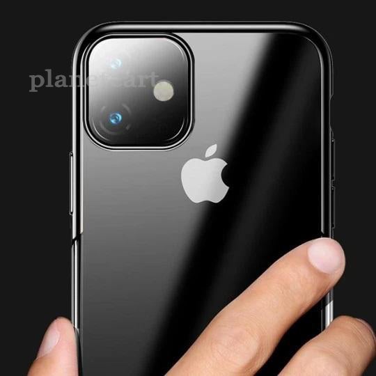 Baseus Ultra-Thin Transparent Sparkling Edge Case For iPhone 11