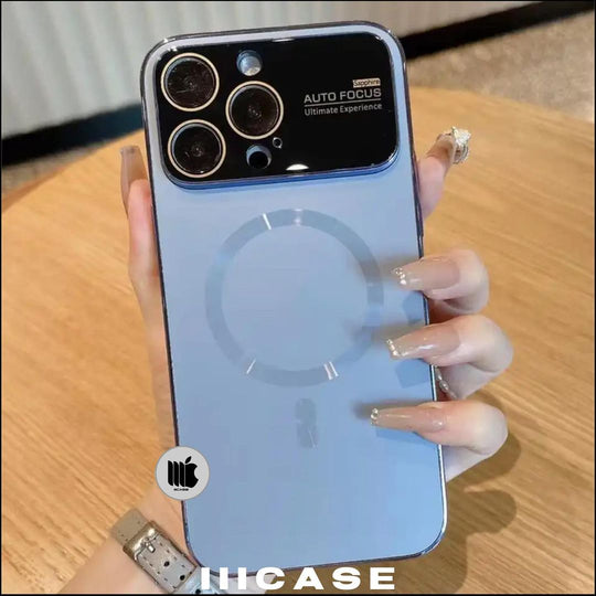 New Magsafe Lens Glass Case For iPhone