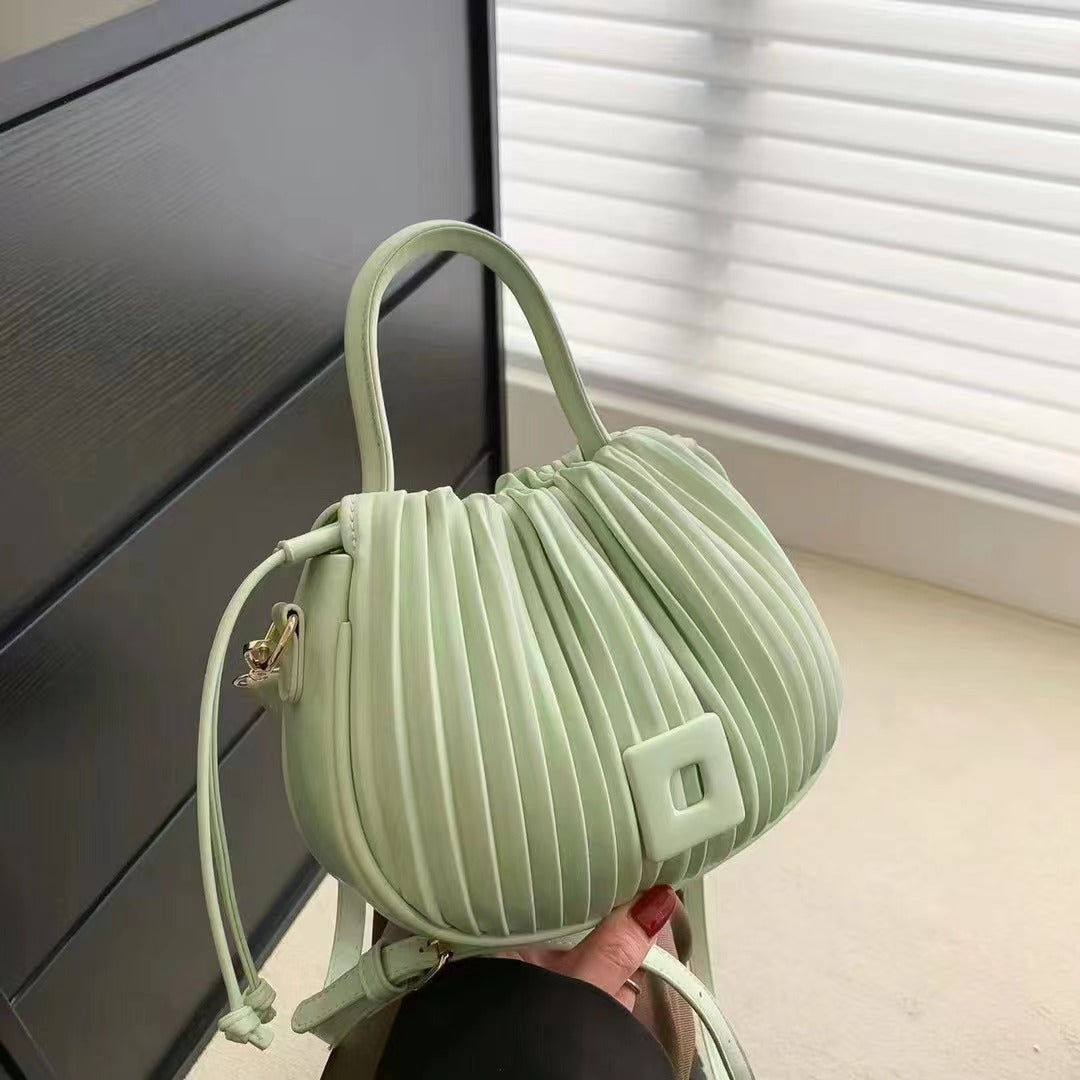 Luxury Drawstring Design Handbag For Female