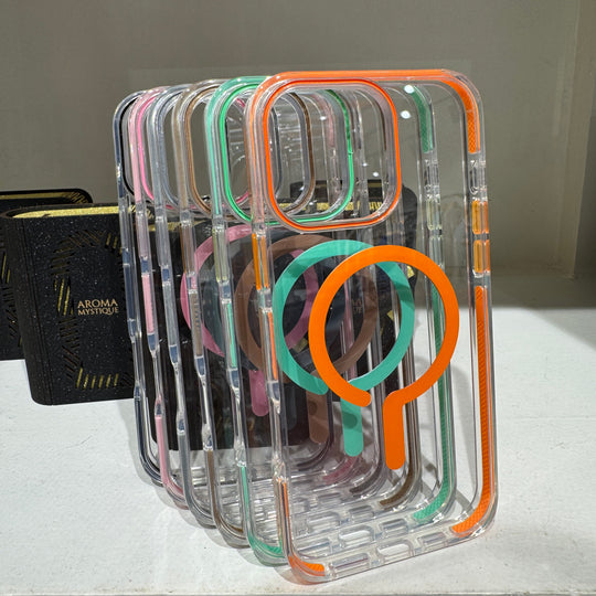 Transparent Rigged Magsafe Case For iPhone