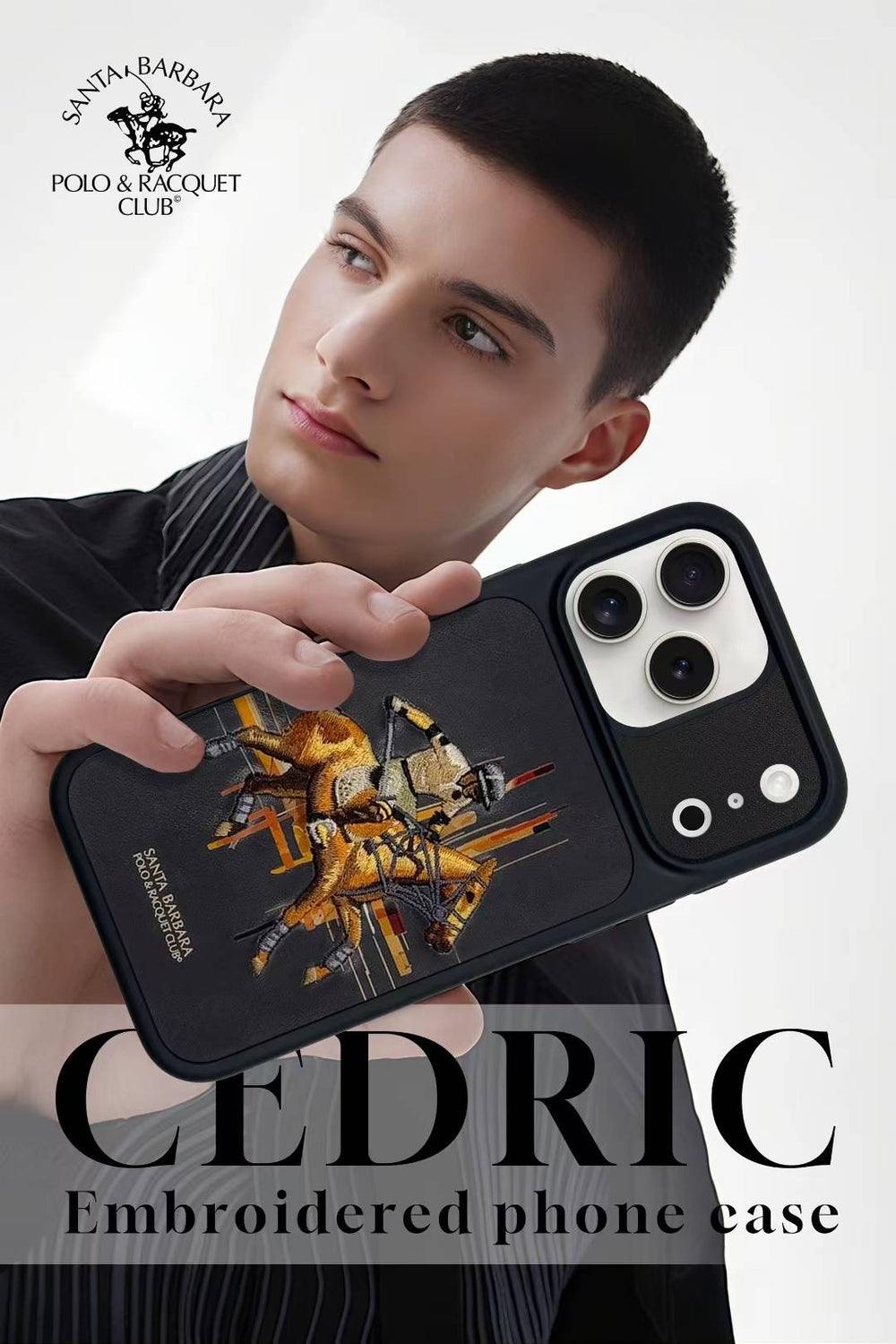 Polo Emboidery Cedric Santa Barbara Case For iPhone 17 Series