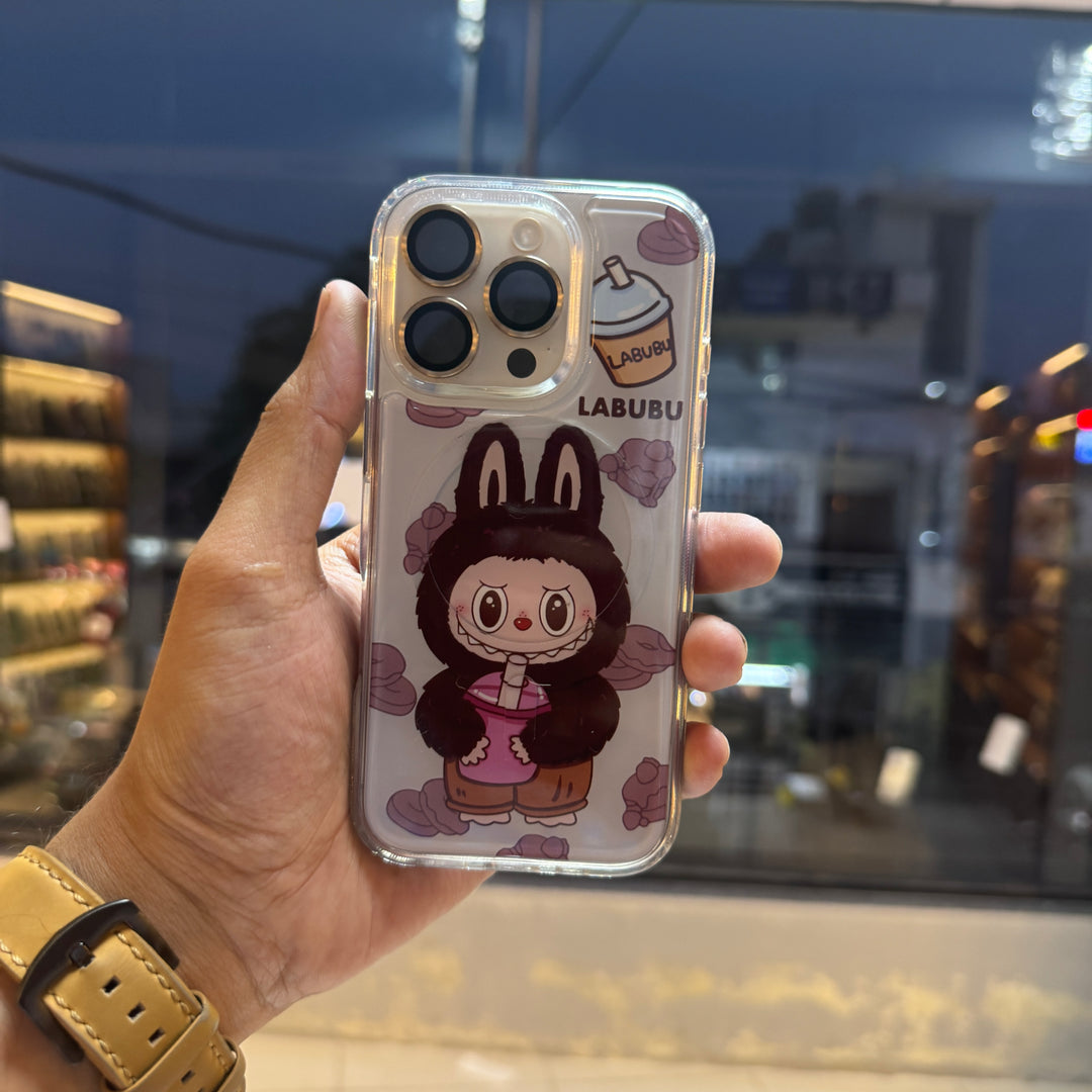 Labubu Removable Magsafe Case For iPhone 15 Pro Max