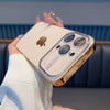 New design Lens Glass Case For iPhone