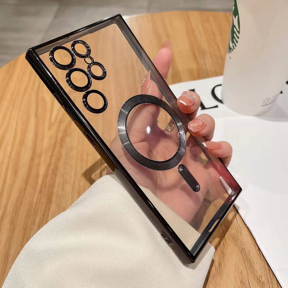 Luxury Transparent Clear Protection Case For Samsung Galaxy S21