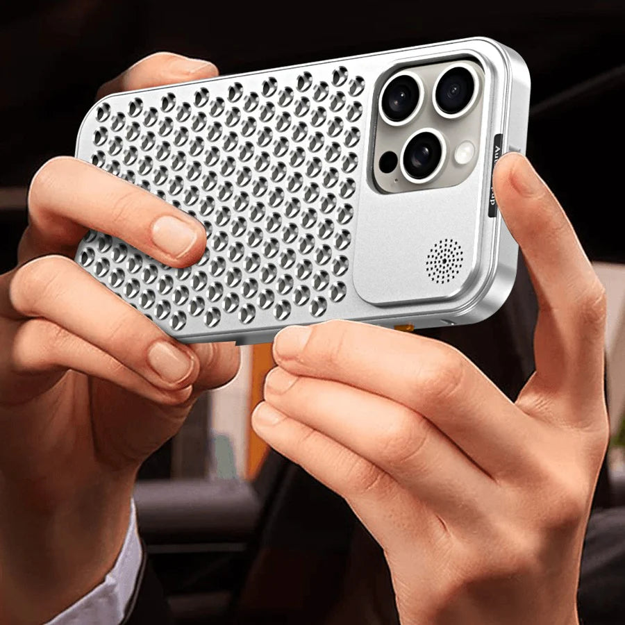 New Metal Hybrid Cover For iPhone 16 Series