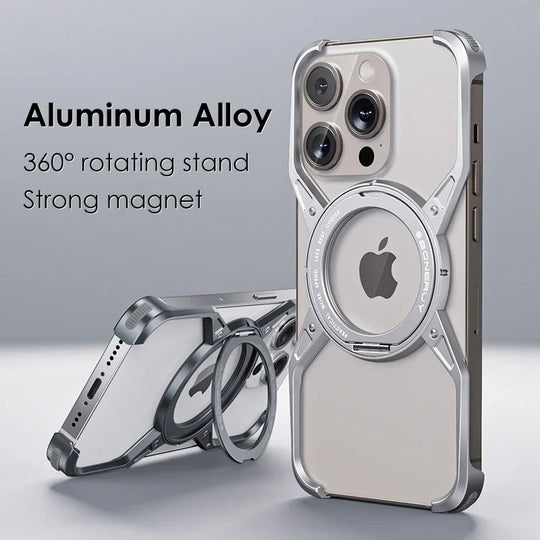 Aluminum Rimless Cover For iPhone 15 Pro Max