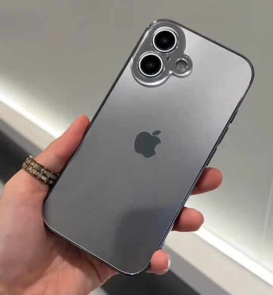 Glossy Ultra Thin Electroplated Camera Lens Protection For iPhone 16 Series