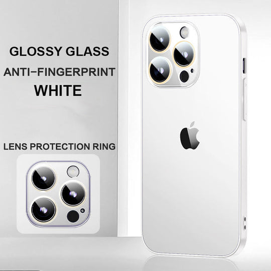 Glossy Ultra Thin Electroplated Camera Lens Protection For iPhone
