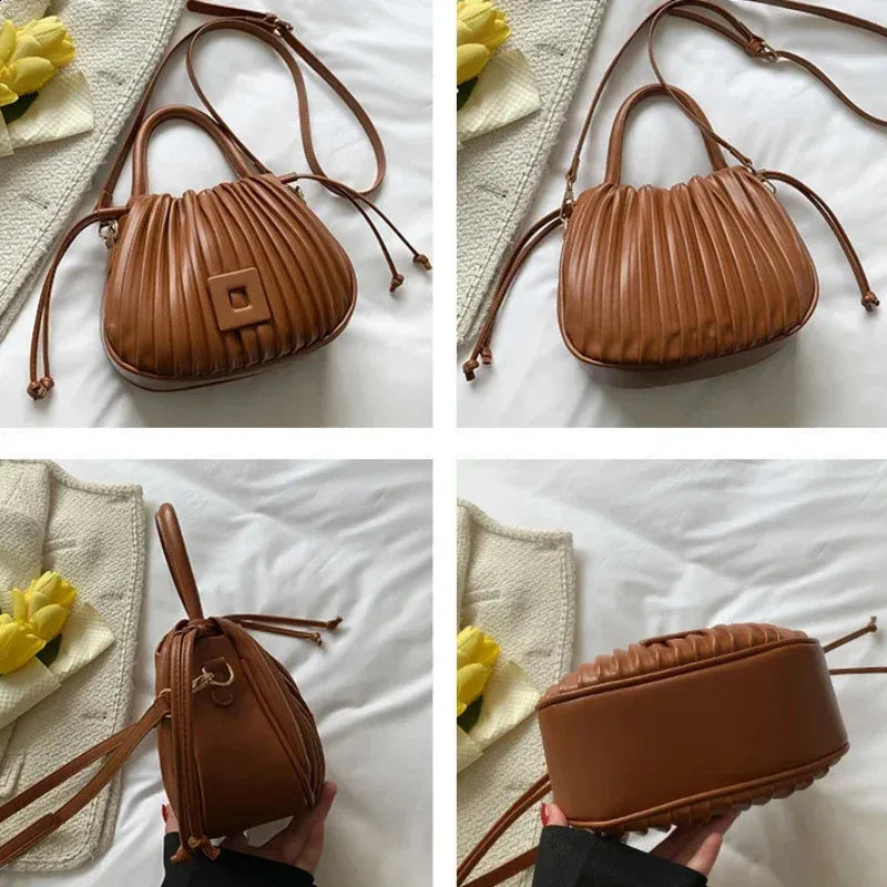 Luxury Drawstring Design Handbag For Female