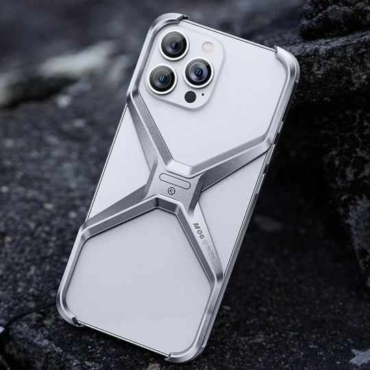 Aluminum Alloy Hollow Cover iPhone For iPhone 16 Series