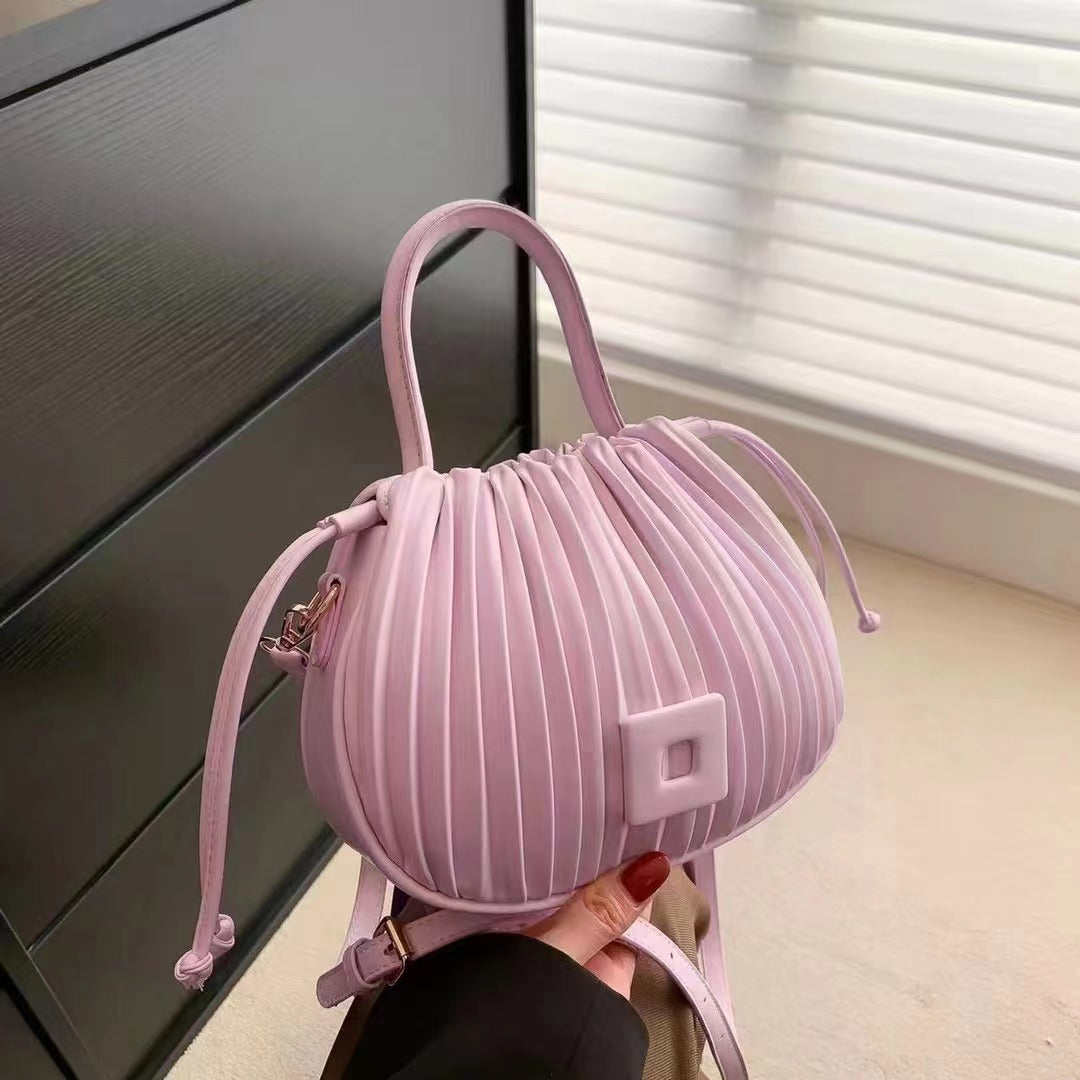 Luxury Drawstring Design Handbag For Female