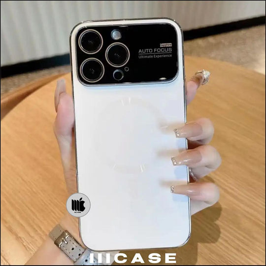 New Magsafe Lens Glass Case For iPhone