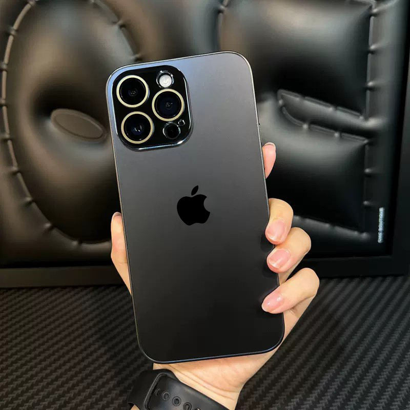 Glossy Ultra Thin Electroplated Camera Lens Protection For iPhone 16 Plus