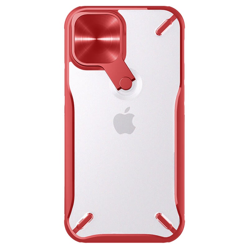 Nillkin Cyclops Camera Protection Red Back Case Cover For iPhone 13 Pro Max - planetcartonline