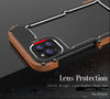 Ironwood Metal and Wooden Armor Bumper Case for iPhone 14 Plus