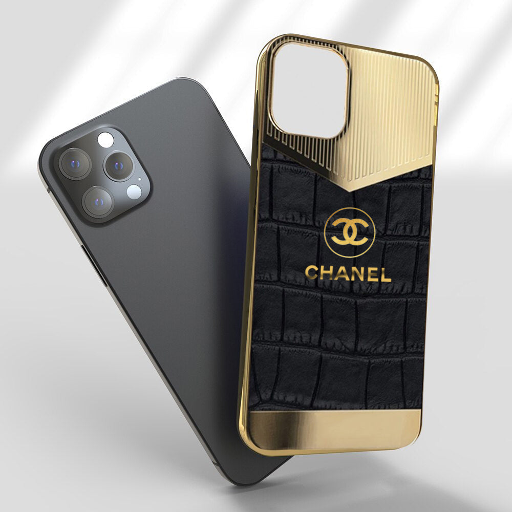 Premium Golden Luxury Back Case For Apple iPhone 13 Pro - Premium Cases
