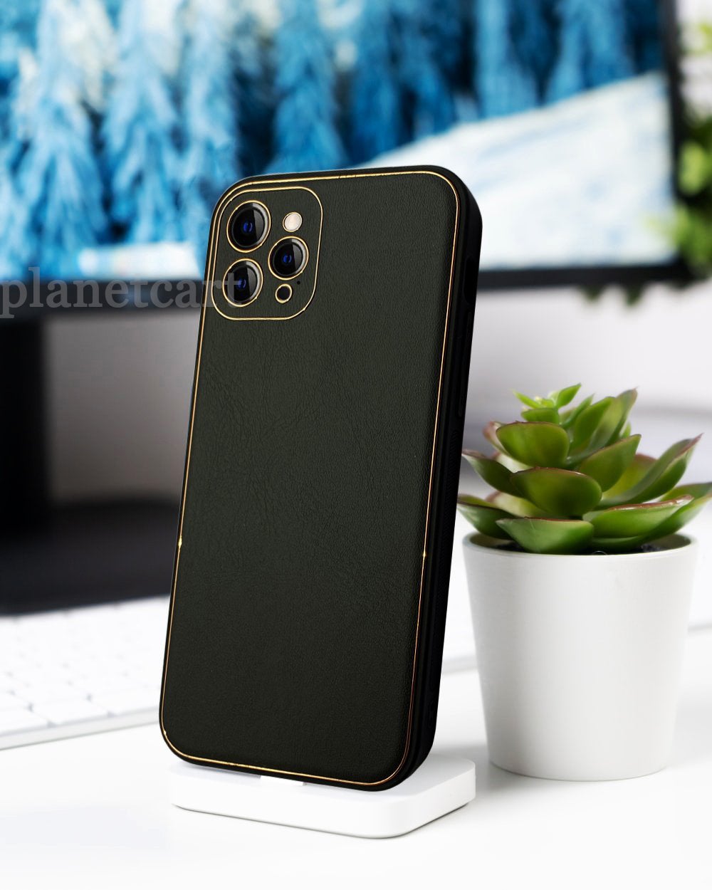 Swag Leather Textured Silicon Case For iPhone 12 Pro Max