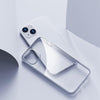 Premium Glossy Look Square Silicon Clear Case For iPhone 13