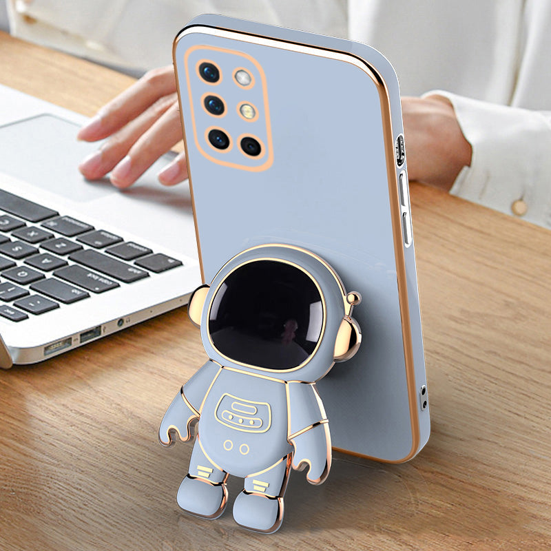 Astronaut Luxurious Gold Edge Back Case For OnePlus 8T
