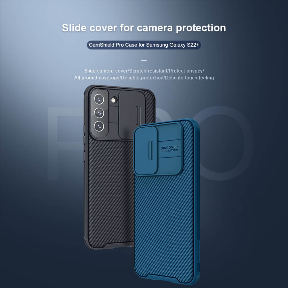 Nillkin CamShield Pro Cover Case for Samsung Galaxy S22 Plus - Premium Cases