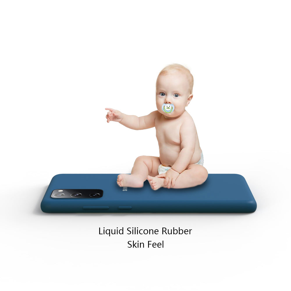 Premium Liquid Silicone Back Case Cover For Samsung Galaxy S20 FE