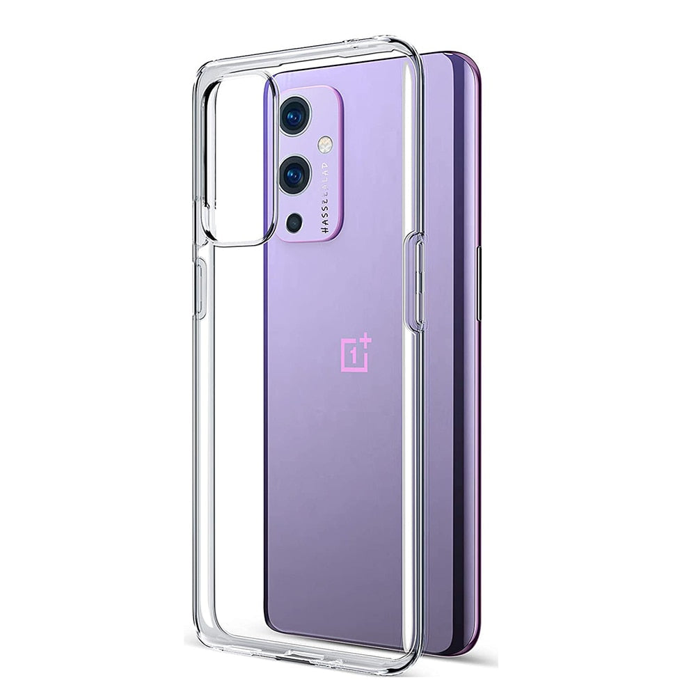 Shockproof Clear TPU Transparent Soft Silicone Back Case For OnePlus 9RT - Premium Cases