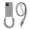 Premium Silicone Crossbody Detachable Straps Lanyard Girlish Case for Apple iPhone 13 Pro Max
