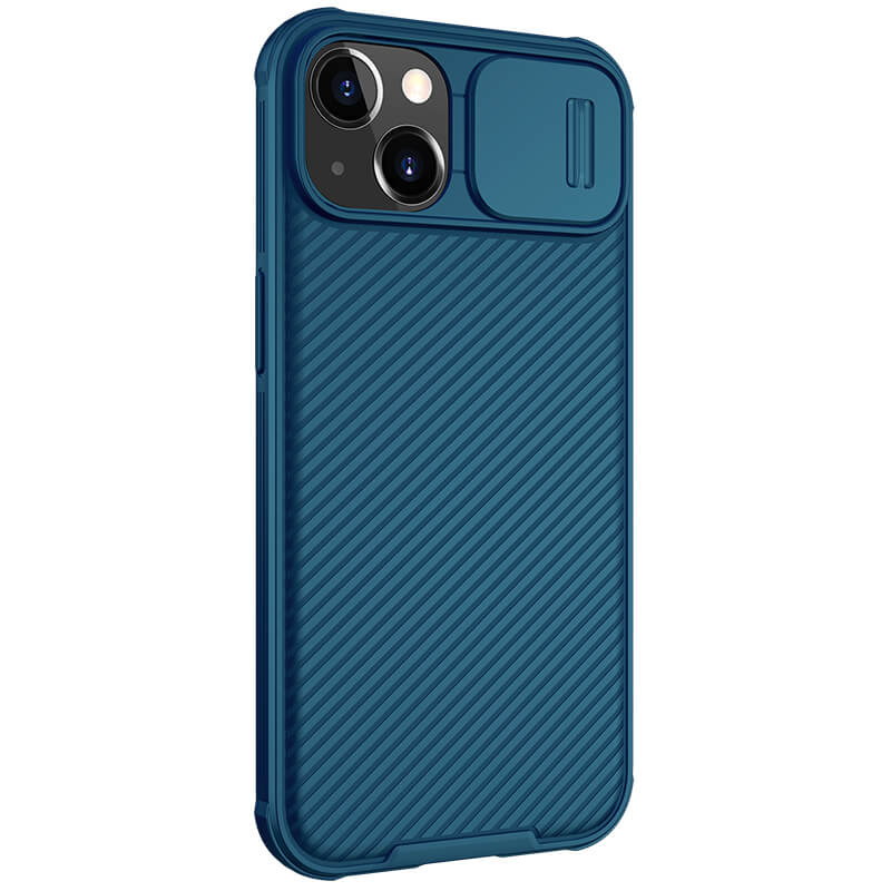 Nillkin Camshield Camera Protection Blue Back Case For iphone 13 - planetcartonline