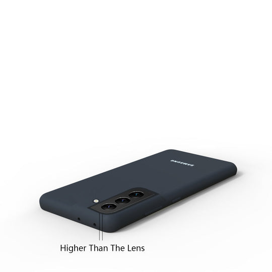 Premium Liquid Silicone Back Case Cover For Samsung Galaxy S22