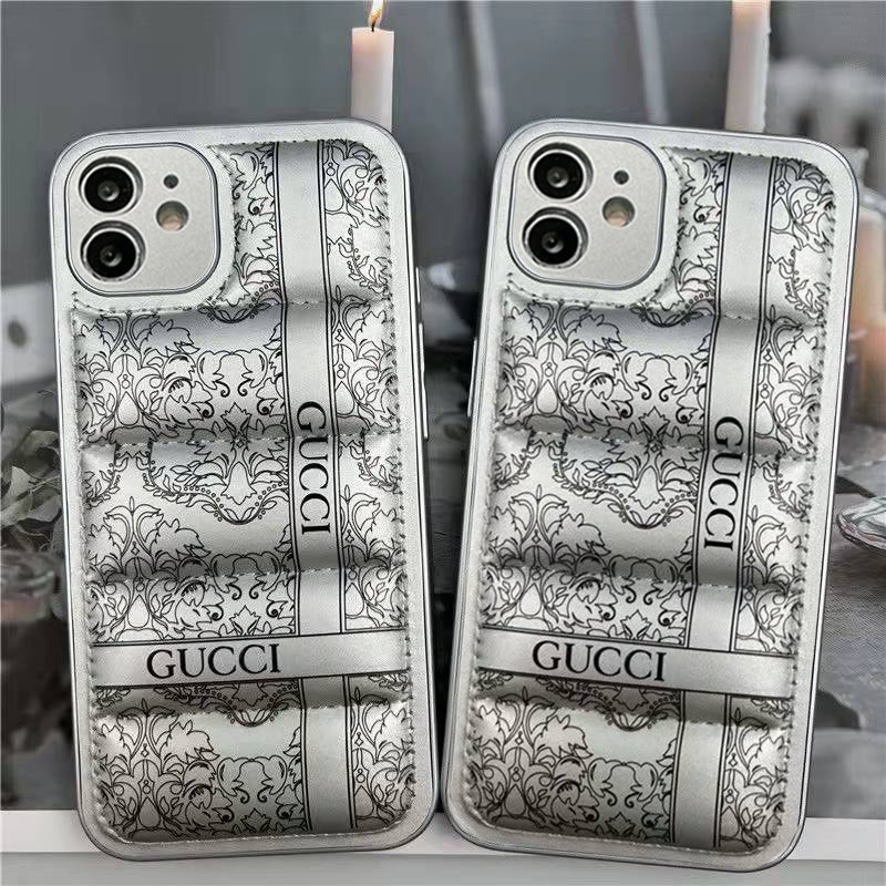 Premium Trendy Shockproof Puffer Back Case Cover for iPhone 11
