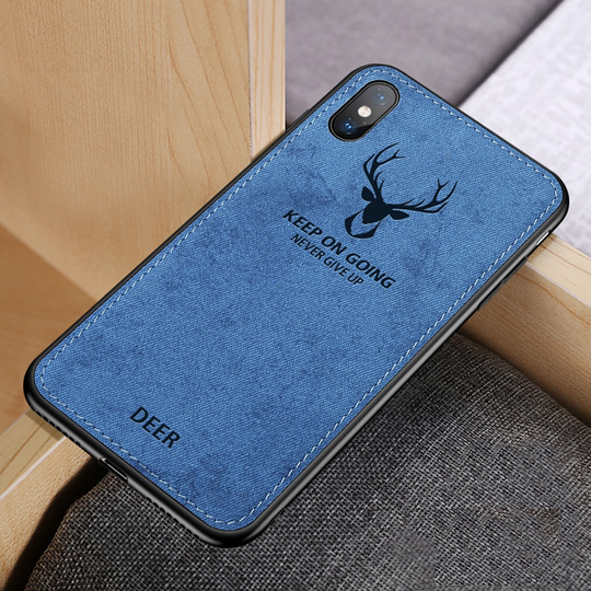 Deer Pattern Inspiration Soft Sleek Case For iPhone X/Xs