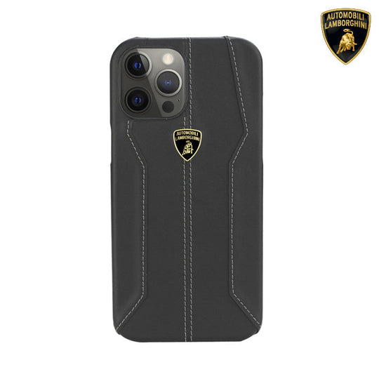 Huracan D1 Genuine Leather Hard Lamborghini Case for Apple iPhone 13 Pro