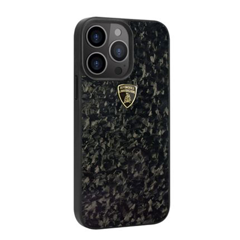 Huracan D14 Genuine Forged Carbon Fiber Lamborghini Case for Apple iPhone 15 Pro