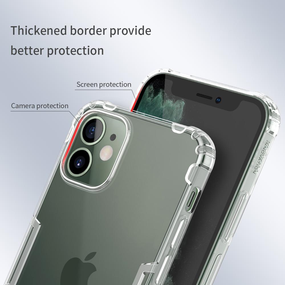 Nillkin Transparent Nature TPU Case Cover For iPhone 13 - planetcartonline