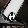 Anti-knock Shockproof Transparent Heavy Duty Bumper TPU + PC Back Case Cover for iPhone 13
