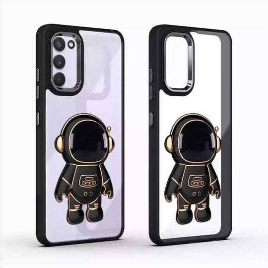 Astronaut Luxury Metal Camera Protection Shockproof Armor Case For Samsung S20 FE