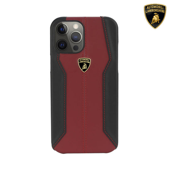 Huracan D1 Genuine Leather Hard Lamborghini Case for Apple iPhone 13 Pro