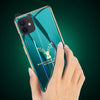 Gradient Electroplated Deer Glass Back Case For iPhone 12